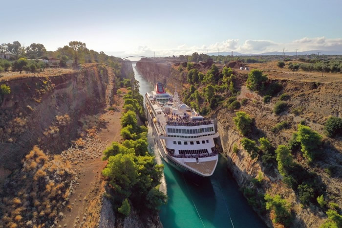 ӢFred Olsen¾֡ĬšɹԽխĿ˹˺ӣCorinth Canal